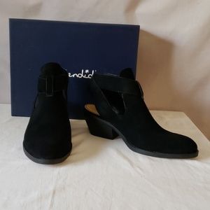 New Splendid Cadell Black Suede Bootie